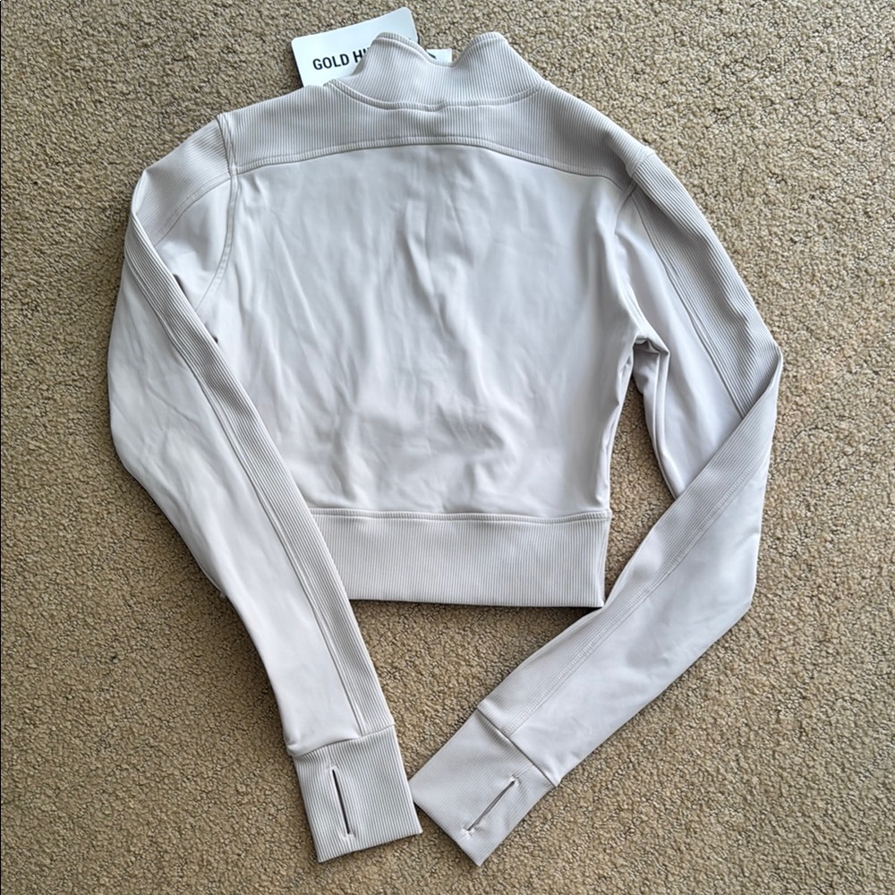 Stone Ribbed Quarter-Zip - Picture 5 of 6